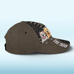 The Dog Is The Perfect Portrait Subject - Dog Personalized Custom Hat, All Over Print Classic Cap - Father's Day, Gift For Dog Lovers, Dad