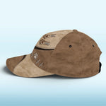 Dogs Leave Paw Prints On Our Hearts - Dog Personalized Custom Hat, All Over Print Classic Cap - Father's Day, Gift For Dad, Dog Lovers