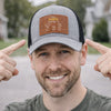 Custom Leather Patch Hat - Personalized Father's Day Birthday Gifts For Dad, Grandpa - Grandpa Knows Best Always