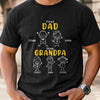 Custom Unisex T-shirt, Premium T-shirt, Hoodie - Personalized Father's Day Birthday Gifts For Dad, Grandpa - The Coolest Grandpa Ever