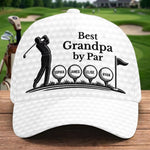 Custom Hat, All Over Print Classic Cap - Personalized Birthday Golf Gifts For Dad, Grandpa - Golf Days With Dad