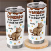 Custom 3D Inflated Effect Printed Tumbler - Personalized Birthday Gifts For Cat Lovers, Cat Mom And Dad - Hope You Love My Gift