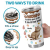 Custom 3D Inflated Effect Printed Tumbler - Personalized Birthday Gifts For Cat Lovers, Cat Mom And Dad - Hope You Love My Gift