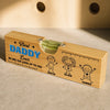 Custom Wooden Bottle Opener With Built-in Spirit Level - Personalized Father's Day Birthday Gifts For Dad, Grandpa - Grandpa Built It Right