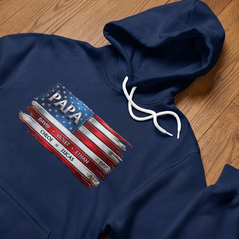 Custom Unisex T-shirt, Premium T-shirt, Hoodie - Personalized Father's Day Birthday Gifts For Dad, Grandpa - Legendary Dad Energy Only