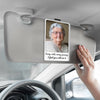 Custom Photo Acrylic Car Visor Clip - Personalized Memorial Sympathy Gifts For Loss Of Mom, Dad - Forever My Road Guardian