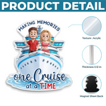 Custom Cruise Ship Door Magnet - Personalized Summer Vacation And Travel Gifts For Couple, Cruise Lovers - Sunshine, Love And Summer Days