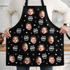 Custom Photo Apron With Pocket - Personalized Father's Day Birthday Gifts For Dad, Grandpa - Loved By Many Hearts