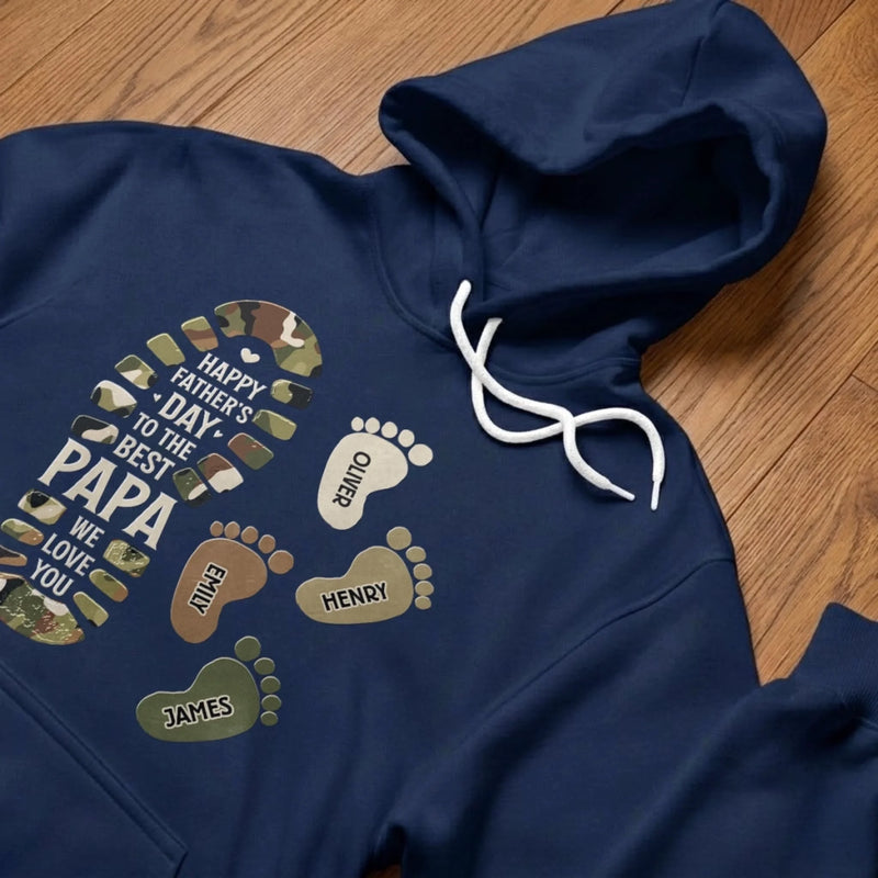 Custom Unisex T-shirt, Premium T-shirt, Hoodie - Personalized America 250th Anniversary Father's Day Birthday Gifts For Dad, Grandpa - Grandpa Goals Achieved