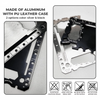 Custom Multi Tool Card With Leather Case - Personalized Father's Day Birthday Gifts For Dad, Grandpa - Crafted With Love And Strength