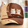 Custom Hat, All Over Print Classic Cap - Personalized Birthday Gifts For Cat Lovers, Cat Mom And Dad - A Life Full Of Love And Wagging Tails