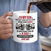 Custom Mug - Personalized Father's Day Birthday Gifts For Son - Watching You Be A Dad