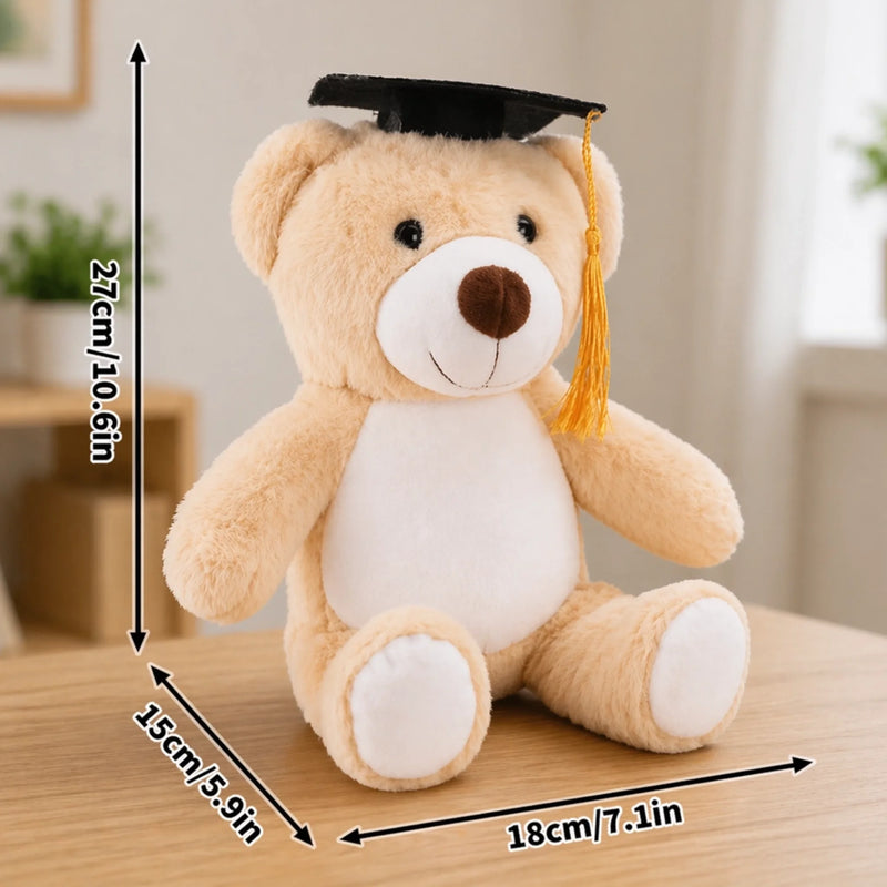 Custom Graduation Plush Bear - Personalized Graduation Gifts For Kids - Little Grad, Big Dreams