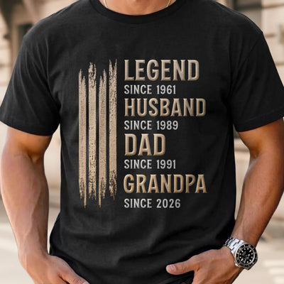Custom Unisex T-shirt, Premium T-shirt, Hoodie - Personalized Father's Day Birthday Gifts For Dad, Grandpa - Official Dad Mode