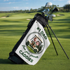 Custom Photo Golf Towel - Personalized Father's Day Birthday Golf Gifts For Dad, Grandpa - Life Is Better On The Green