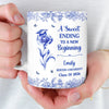 Custom Mug - Personalized Graduation Gifts For Him, Her - Blooming Into The Future
