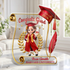 Custom Acrylic Plaque - Personalized Graduation Gifts For Him, Her - Her Success Story Begins Here