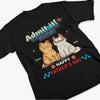 Custom Unisex T-shirt, Premium T-shirt, Hoodie - Personalized Father's Day Gifts For Cat Lovers, Cat Mom And Dad - Cat Hair, Don’t Care