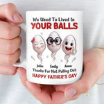 Custom 3D Inflated Effect Printed Mug - Personalized Father's Day Birthday Gifts For Dad - Thank You For Everything Dad