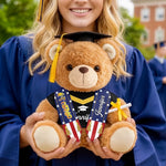 Custom Graduation Teddy Bear - Personalized Graduation Gifts For Him, Her - Proud Today, Inspired Forever