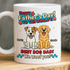 Custom Mug - Personalized Father's Day Birthday Gifts For Dog Lovers, Dog Dad And Mom - My Kids Have Paws