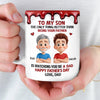 Custom 3D Inflated Effect Printed Mug - Personalized Father's Day Gifts For Son - The Dad Upgrade