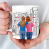 Custom 3D Inflated Effect Printed Mug - Personalized Best Friend Birthday Gifts For Women, Besties, Sisters, BFF -  My Laugh Therapist