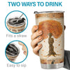 I Wish I Could Turn Back The Clock So I Would Find You Sooner - Tumbler - To My Wife, Gift For Wife, Anniversary, Engagement, Wedding, Marriage Gift