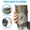 To My Wife I Married You Because I Can't Live Without You - Tumbler - To My Wife, Gift For Wife, Anniversary, Engagement, Wedding, Marriage Gift