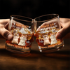 Custom Whiskey Glass - Personalized Father's Day Gifts For Dog Cat Lovers, Dog Dad And Mom, Cat Owners - Feline Fun Squad