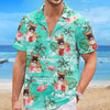 Custom Photo I'm Ready To Go To The Beach - Dog & Cat Personalized Custom Unisex Tropical Hawaiian Aloha Shirt - Summer Vacation Gift, Gift For Pet Owners, Pet Lovers