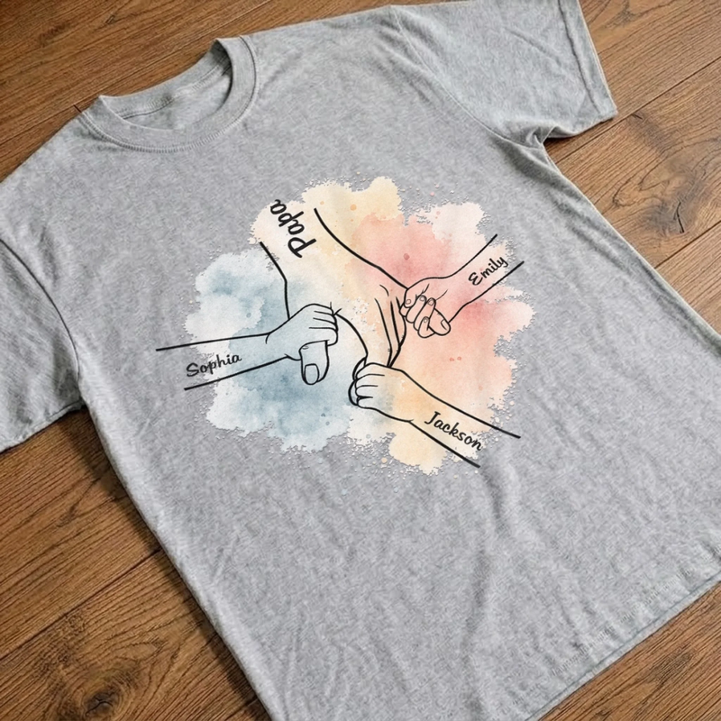 Custom Unisex T-shirt, Premium T-shirt, Hoodie - Personalized Father's Day Gifts For Dad, Grandpa - You Are My Forever Hero Dad