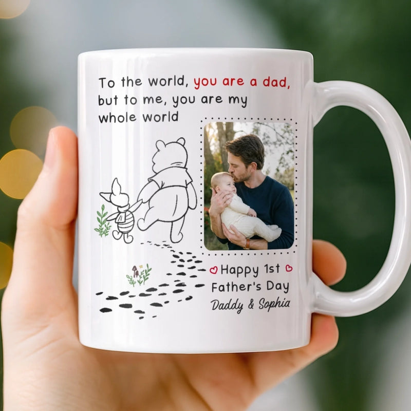 Custom Photo Mug - Personalized Baby Shower, Gender Reveal Gifts For New Dads, New Grandpas - Celebrate New Beginnings