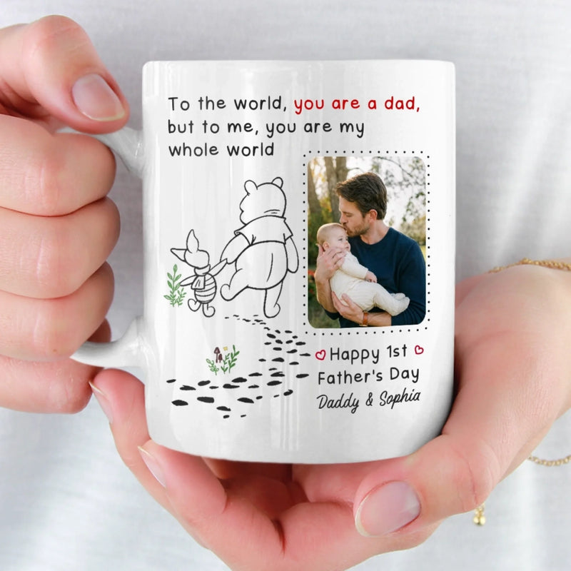 Custom Photo Mug - Personalized Baby Shower, Gender Reveal Gifts For New Dads, New Grandpas - Celebrate New Beginnings