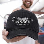Custom Vintage Washed Denim Baseball Cap - Personalized Father's Day Birthday Gifts For Dad, Grandpa, Family, Yourself - Dad Makes Every Day Stronger