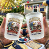 Custom Party Cups - Personalized America 250th Anniversary Gifts For Mom, Dad, Brother, Sister, Kids - Built on Strength & Pride
