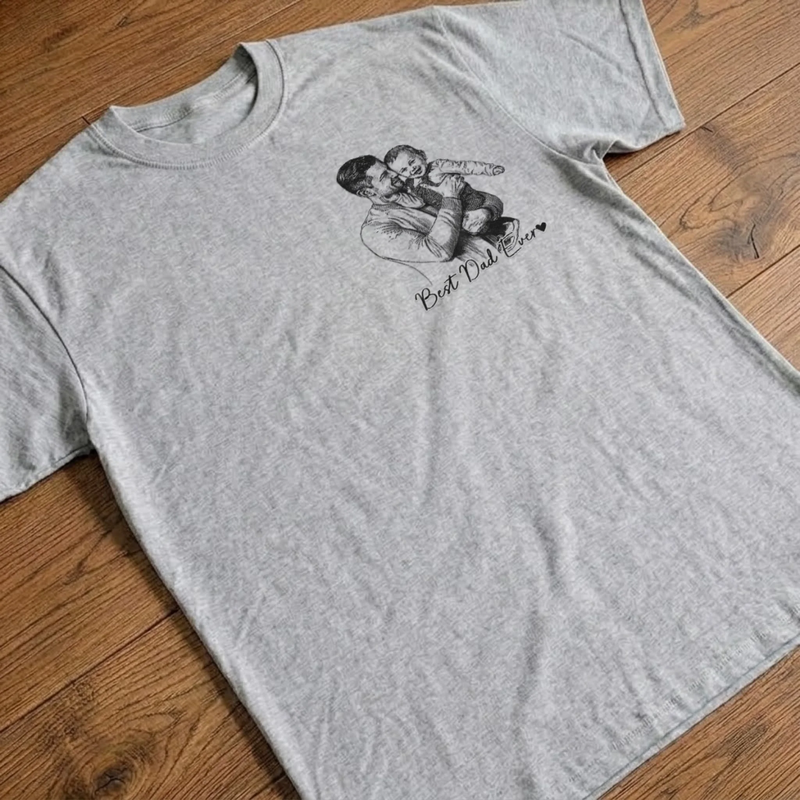 Custom Photo T-shirt, Hoodie - Personalized Father's Day Birthday Gifts For Dad, New Dads, Grandpa - Dad, You’re One Of A Kind