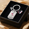 Custom Graduation Keychain - Personalized Graduation Gifts For Him, Her - The Next Chapter Begins