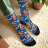 Custom Photo Middle Tube Socks - Personalized  Graduation Gifts For Him, Her - Senior Year Socks