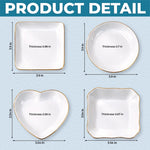 Custom Photo Jewelry Dish - Personalized Graduation Gifts For Him, Her - Campus Dreams Served Beautifully