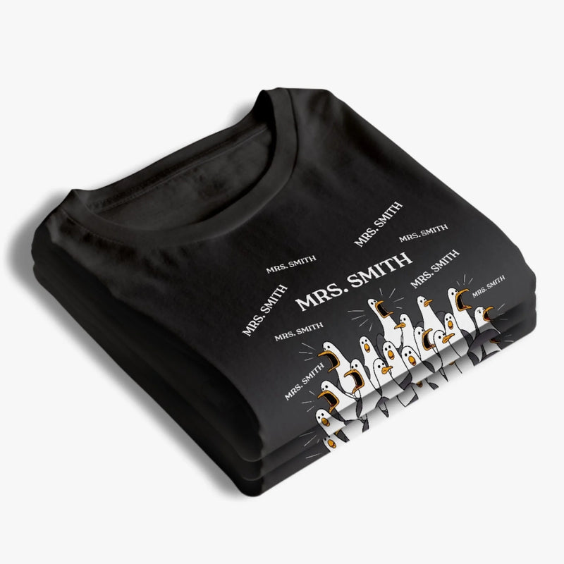 Custom Unisex T-shirt, Premium T-shirt, Hoodie - Personalized Funny Gifts For Teachers - Classroom Seagull Behavior Detected