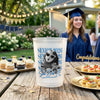 Custom Photo Graduation Cups - Personalized Graduation Gifts For Him, Her - She Came, She Slayed, She Graduated