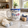 Custom 3D Inflated Effect Printed Mug - Personalized Father's Day, Baby Shower, Gender Reveal Gifts For New Moms, New Dads, New Parents - Our Greatest Adventure