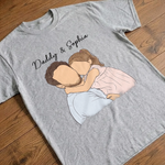 Custom Photo T-shirt, Hoodie - Personalized Father's Day, Baby Shower, Gender Reveal Gifts For New Moms, New Dads, New Parents - Our Little Miracle Has Arrived