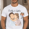 Custom Photo T-shirt, Hoodie - Personalized Father's Day, Baby Shower, Gender Reveal Gifts For New Moms, New Dads, New Parents - Our Little Miracle Has Arrived
