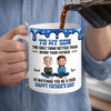 Custom 3D Inflated Effect Printed Mug - Personalized Father's day Birthday Gifts For Son, Dad, Mom - Strong Roots Strong Family