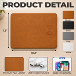 Custom Charging Mat - Personalized Father's Day Birthday Gifts For Dad, Grandpa - Dad Mode Fully Charged