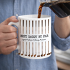 Custom Mug - Personalized Father's Day Birthday Golf Gifts For Dad, Grandpa - Golf More Worry Less