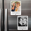 Custom Photo Acrylic Fridge Magnet - Personalized Best Friend Birthday Gifts For Women, Besties, Sisters, BFF - Soul Sisters Forever