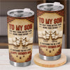 Custom Tumbler - Personalized Father's Day Birthday Gifts For Son - My Son My Forever Pride